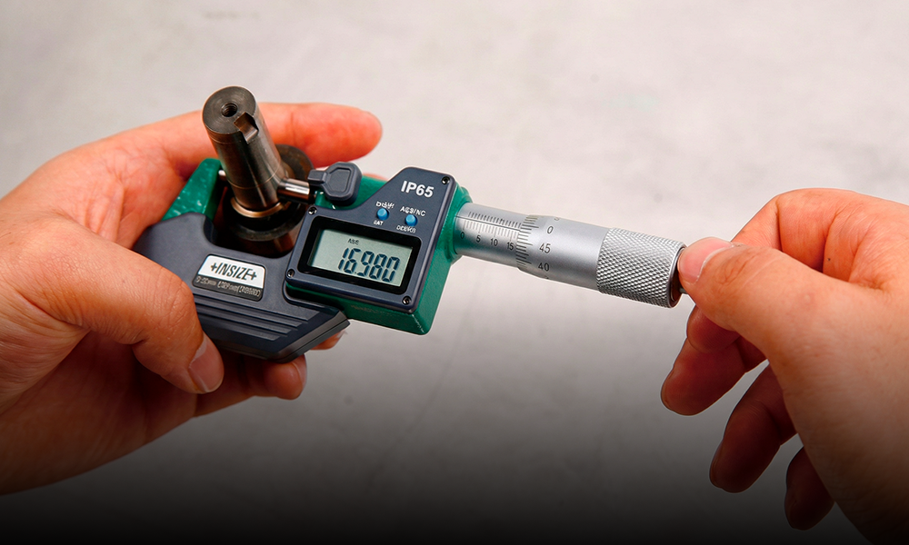 Micrômetro digital com IP65
