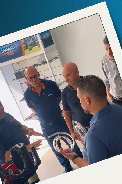 Treinamento técnico Tamaru Ferramentas e Quaker Houghton: capacitação em fluidos de corte para usinagem industrial.