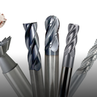Conjunto de fresas para usinagem: topo reto, esférica, toroidal, desbaste, chanfradora, disco, face com insertos e canto vivo em metal duro