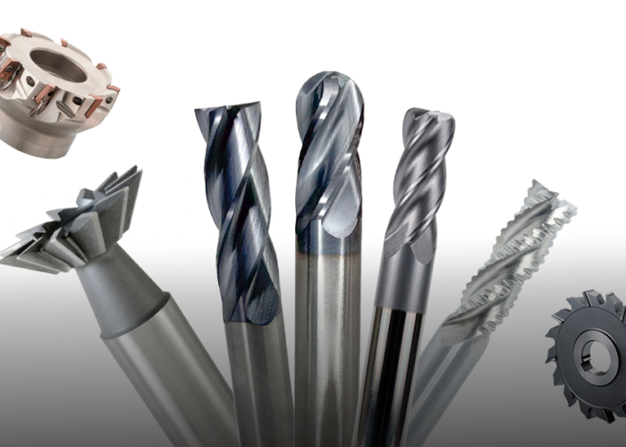 Conjunto de fresas para usinagem: topo reto, esférica, toroidal, desbaste, chanfradora, disco, face com insertos e canto vivo em metal duro